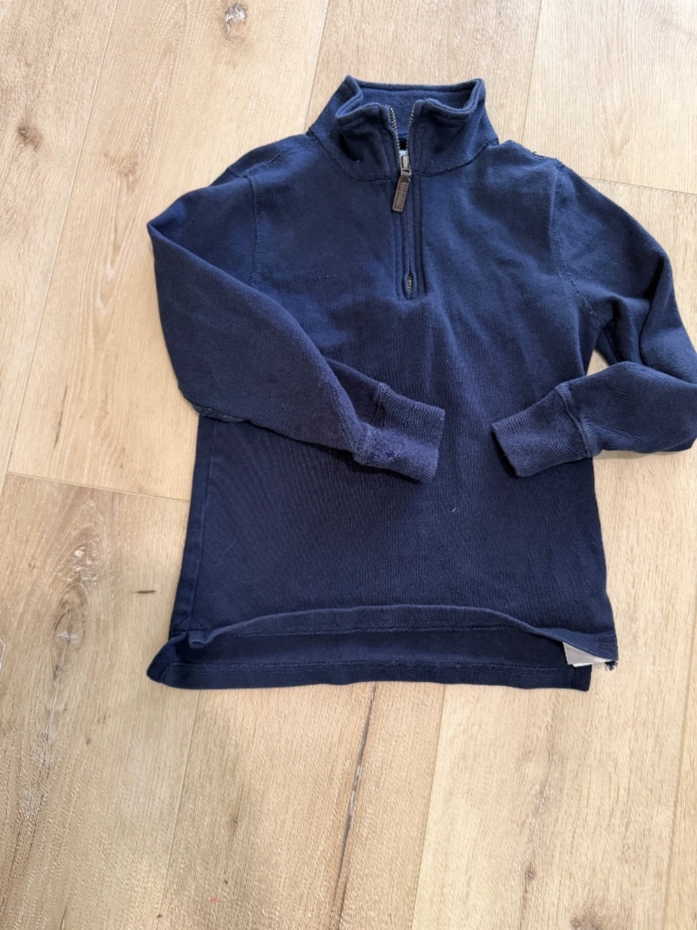 Crewcuts 3/4 zip sweatshirt Xs navy